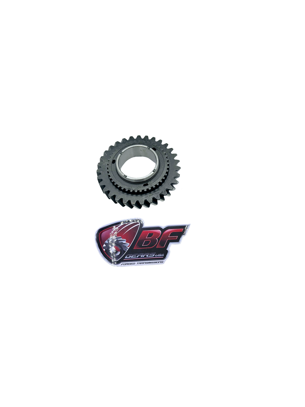 Honda K and B Series replacement synchro gear close-up
