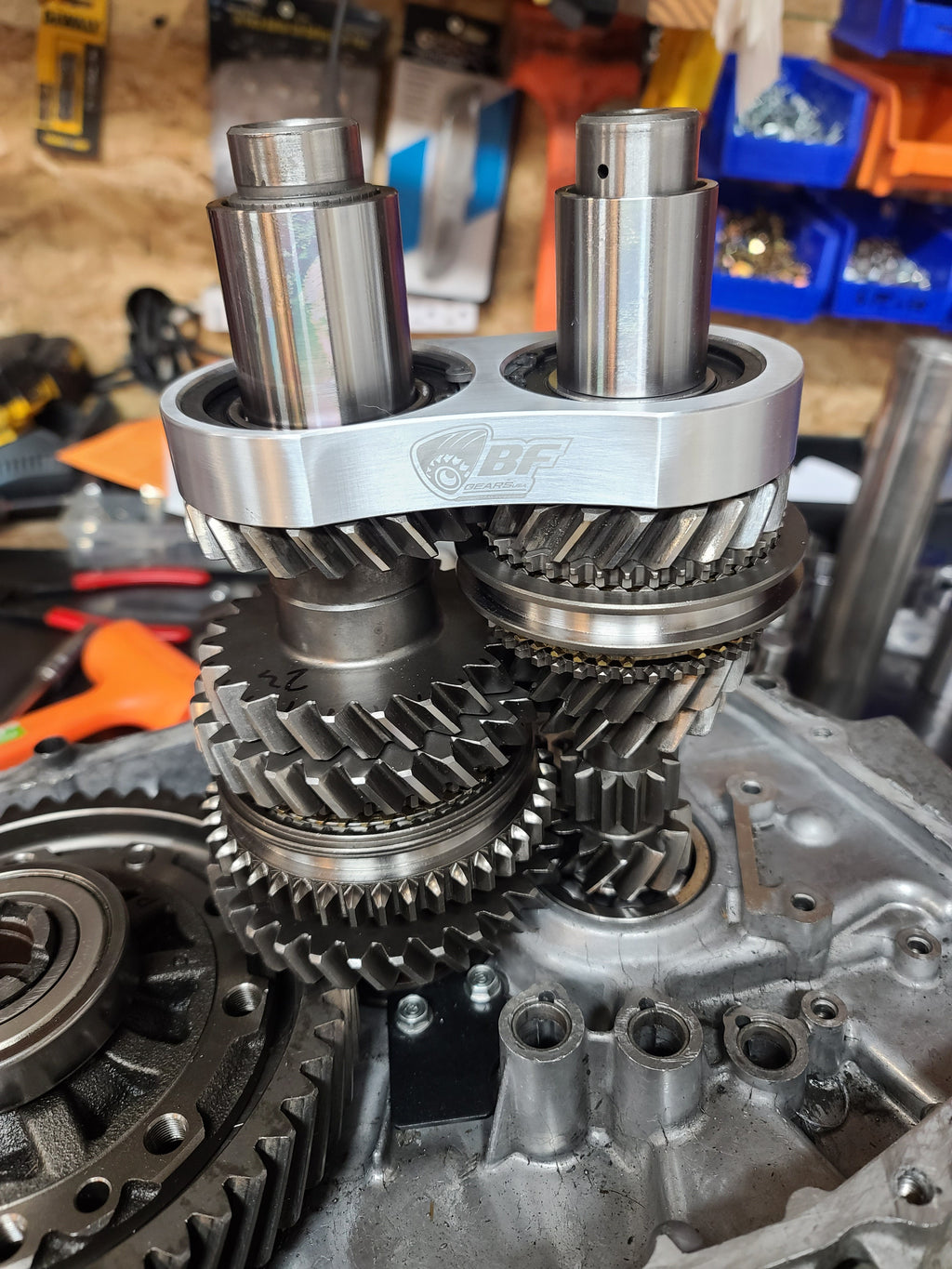 Honda K Series Non-HD 5th gear cuff installed close-up
