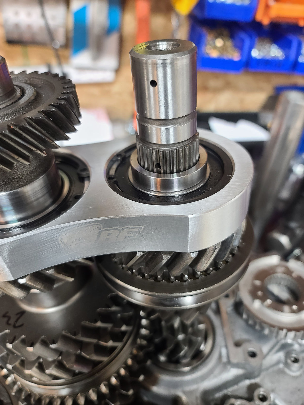 Honda K Series 5th gear cuff transmission installation
