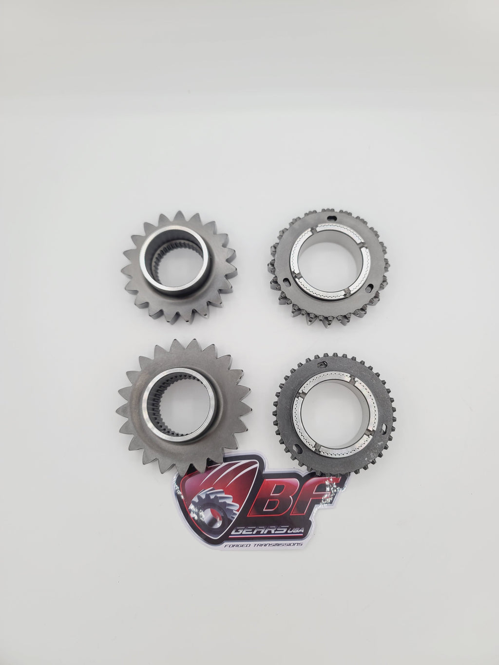 Honda K Series straight-cut synchro 3-4 gearset components
