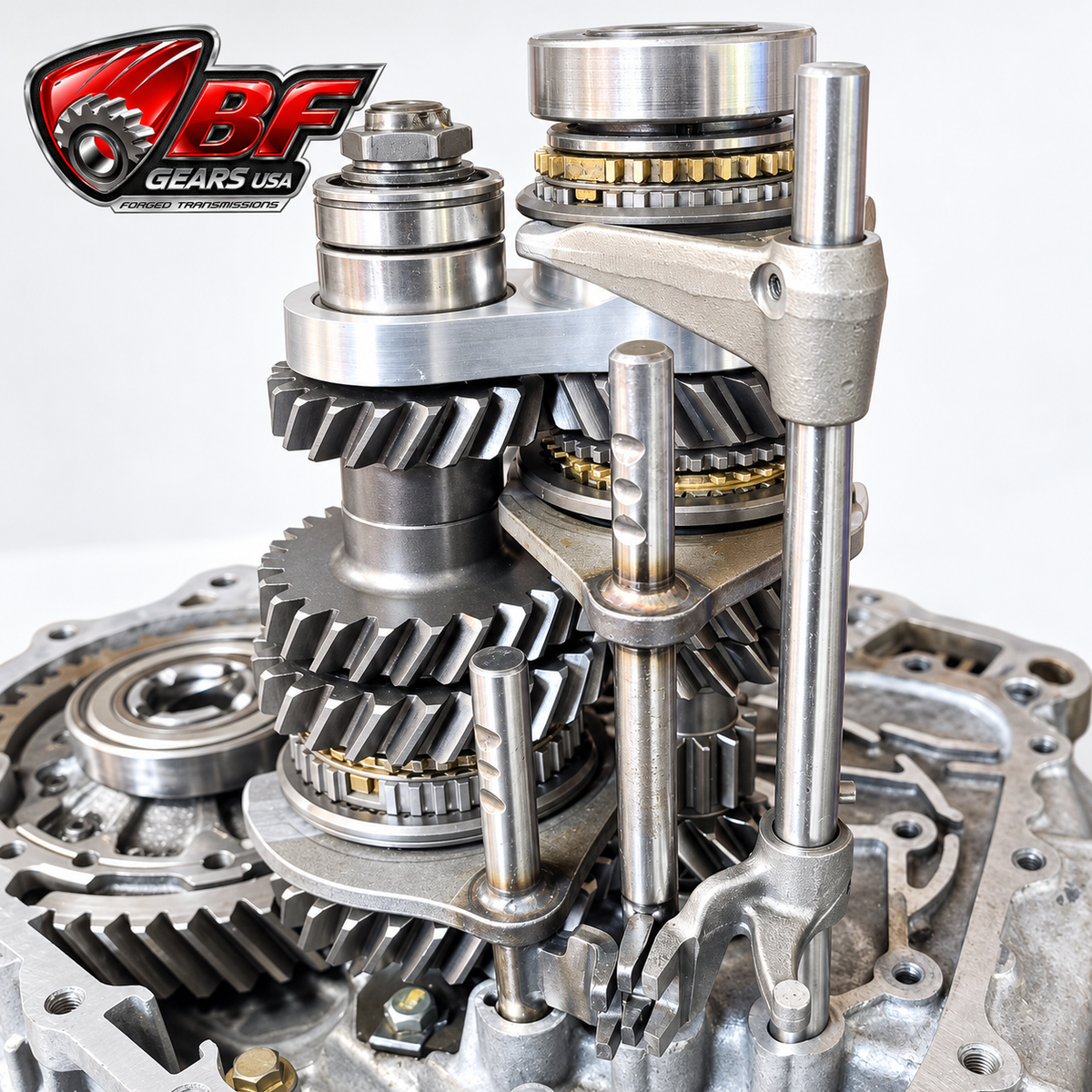Honda B Series non-HD 5th gear cuff installed in transmission