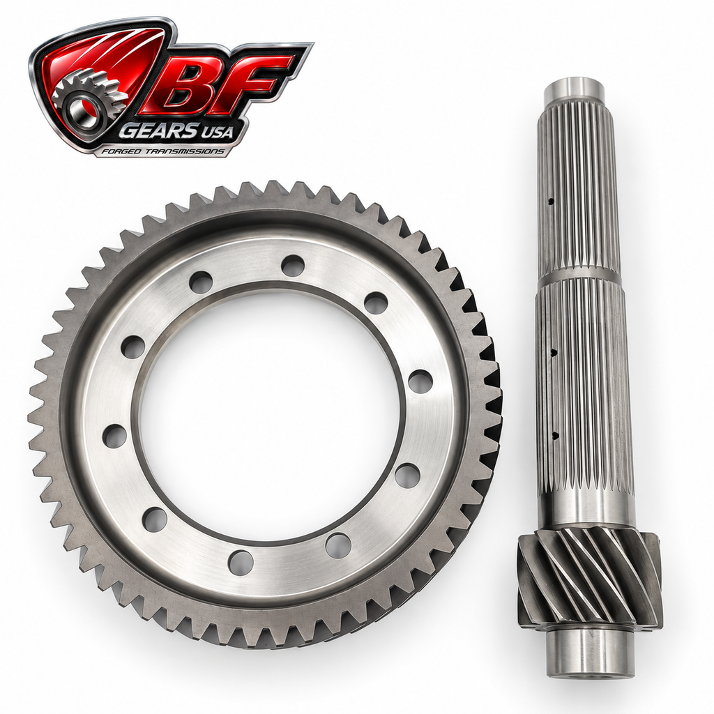 Honda K Series helical final drive ring gear and pinion by BF Gears USA