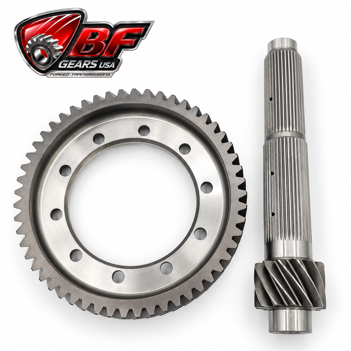 Honda K Series helical final drive ring gear and pinion by BF Gears USA