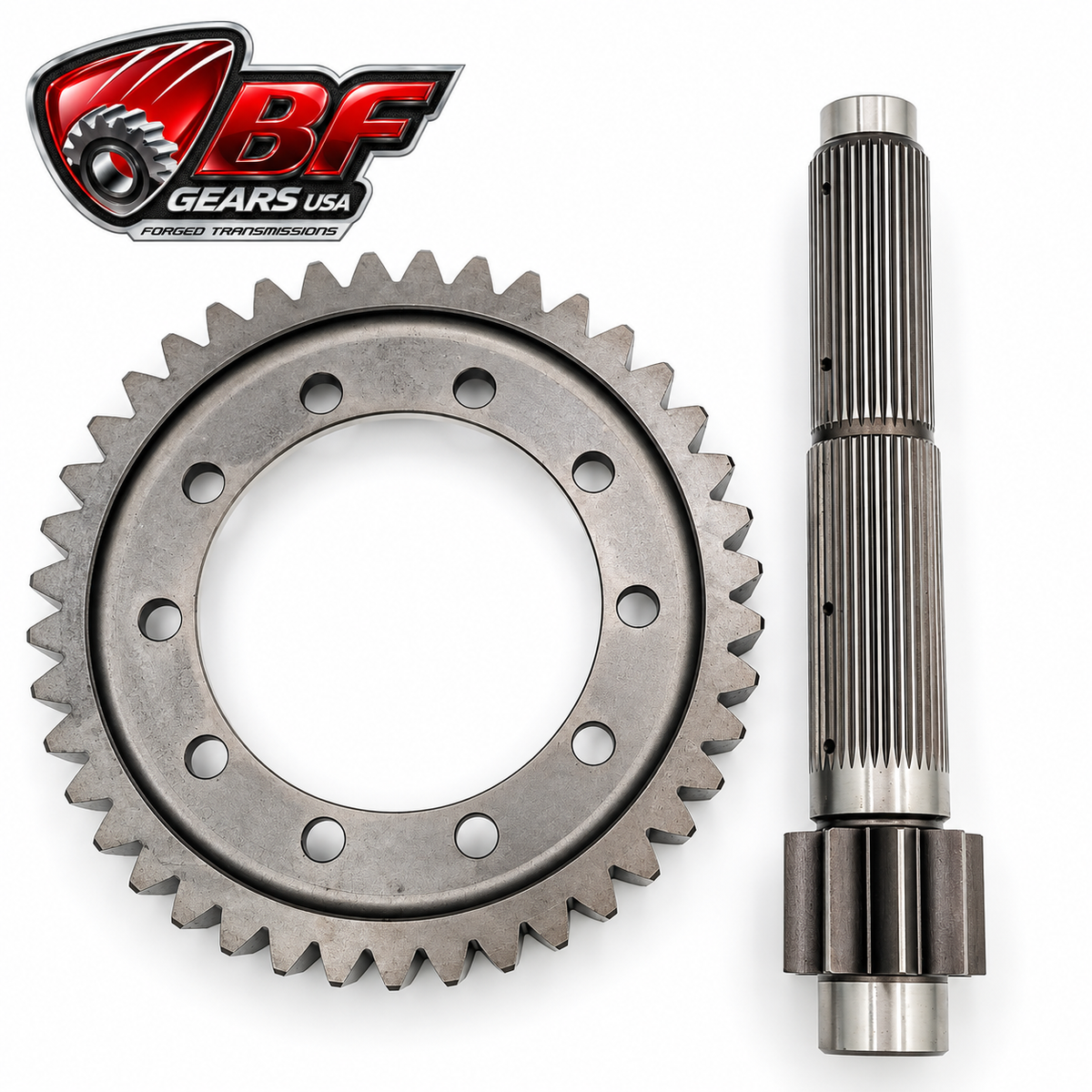 Honda K Series straight-cut final drive ring gear and pinion by BF Gears USA